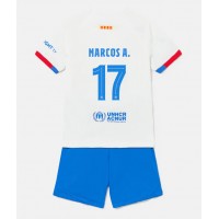 Barcelona Marcos Alonso #17 Replica Away Minikit 2023-24 Short Sleeve (+ pants)
